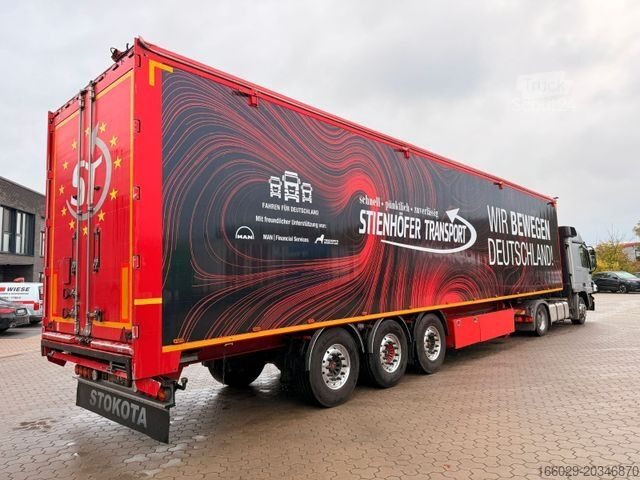 Oplegger met walking floor STOKOTA Schubboden - Top Zustand/Neuen TÜV