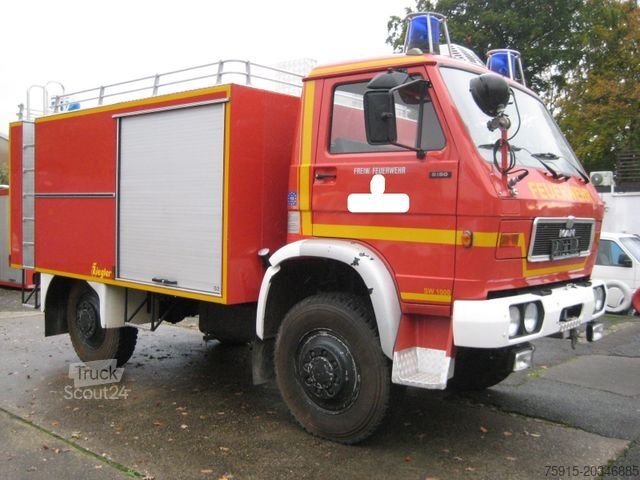Andere MAN -VW 8.150 FAE 4x4 Feuerwehr *20.000 KM* TÜV 2026