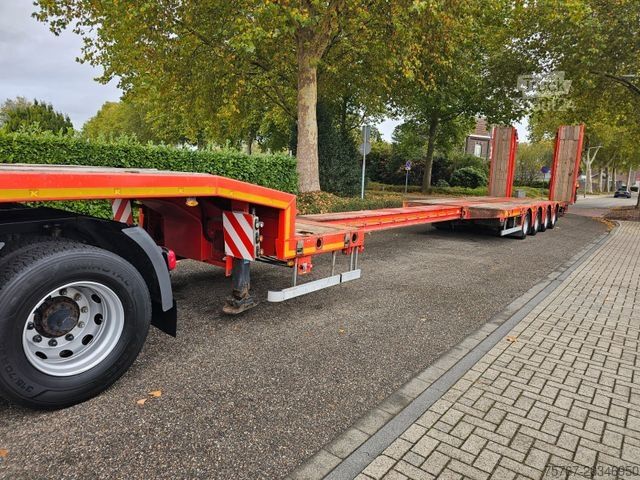 Dieplader oplegger KÄSSBOHRER LB4E Semie Tieflader Mit Rampen