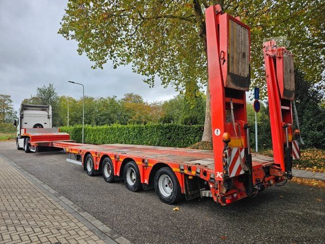 Dieplader oplegger KÄSSBOHRER LB4E Semie Tieflader Mit Rampen