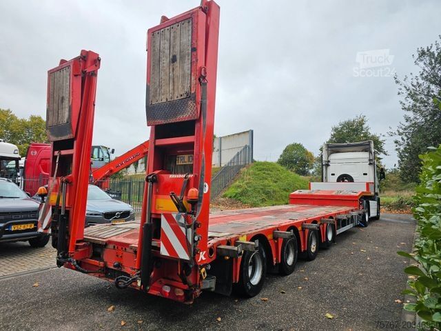 Dieplader oplegger KÄSSBOHRER LB4E Semie Tieflader Mit Rampen