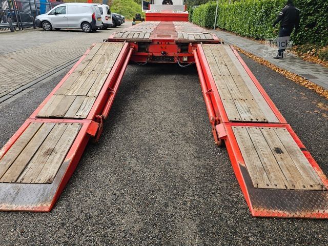 Dieplader oplegger KÄSSBOHRER LB4E Semie Tieflader Mit Rampen