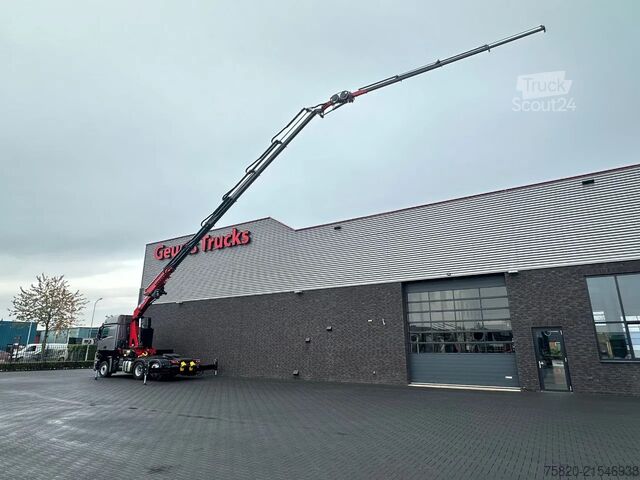 Vinç kamyonu Mercedes-Benz Actros 2553 6X2 TREKKER +HMF 4020 K6 +FJ 600 K4...