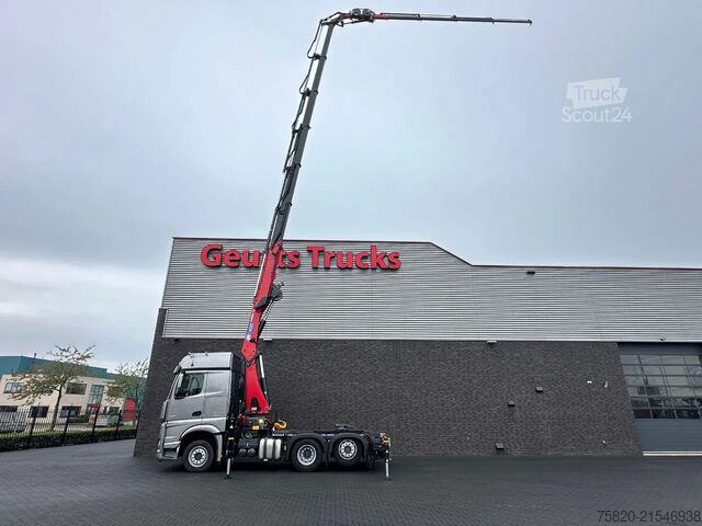 Vinç kamyonu Mercedes-Benz Actros 2553 6X2 TREKKER +HMF 4020 K6 +FJ 600 K4...