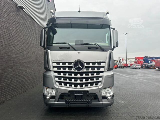Vinç kamyonu Mercedes-Benz Actros 2553 6X2 TREKKER +HMF 4020 K6 +FJ 600 K4...