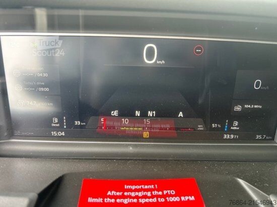 Tovornjak prekucnik VOLVO FH500, RETARDER, KH KIPPER 18M³ MIT CRAMARO VERDECK