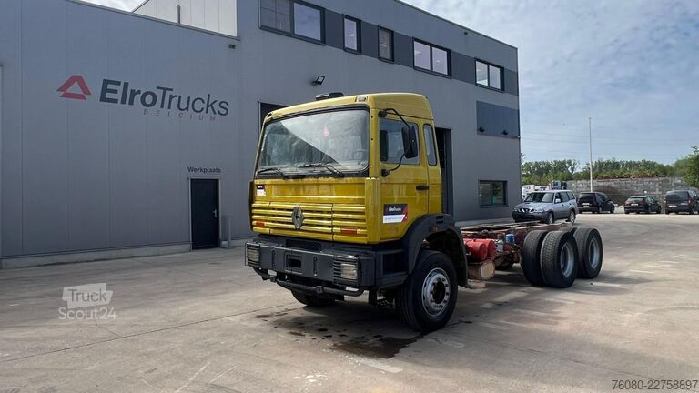 Шасси с кабиной Renault G 340 MAXTER (LAMES / GRAND PONT / BIG AXLE / S...