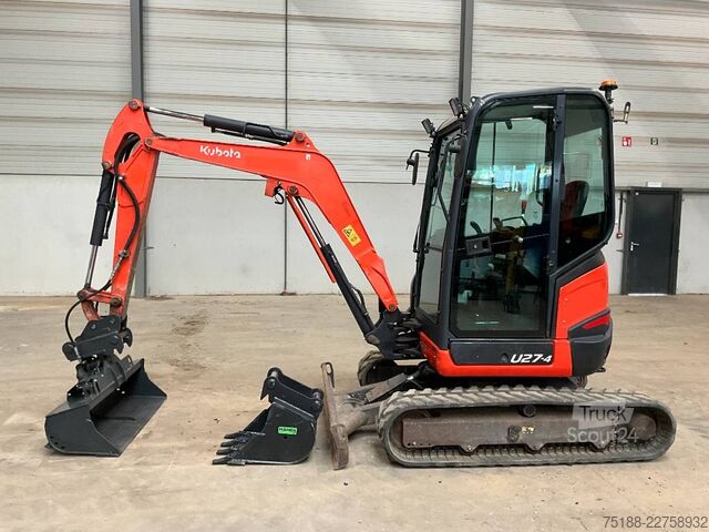Minibagr Kubota U 27-4