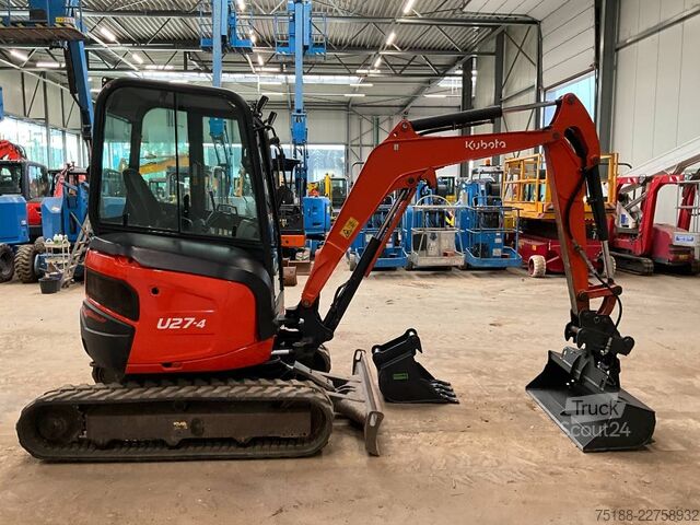 Minibagr Kubota U 27-4