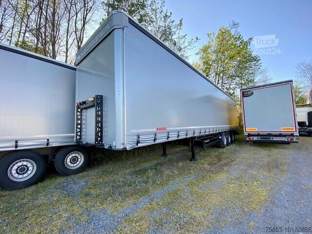 Ανοικτό ημιρυμουλκούμενο με μουσαμά Kögel Auflieger - 1/4 Jahr umsonst