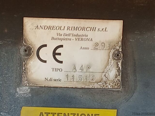 Camião basculante Astra HD9 84.51 RIBALTABILE VASCA ANDREOLI