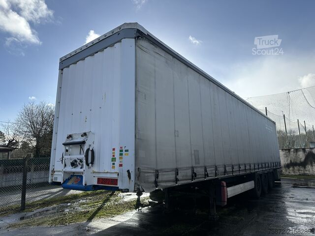 Open semitrailer with tarp Krone TAULINER PROFI LINE