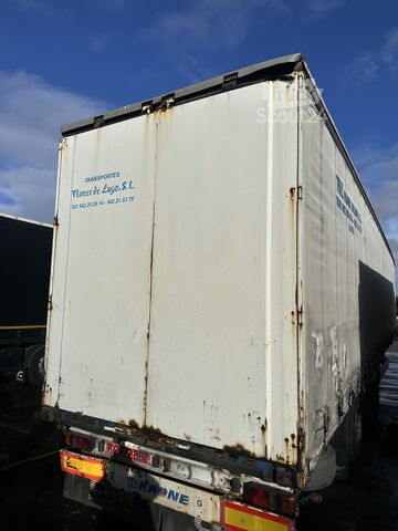 Open semitrailer with tarp Krone TAULINER PROFI LINE