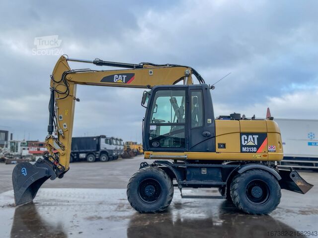 Excavator pe roți Caterpillar M313D - CE