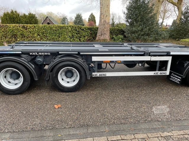 Rullplatformas piekabe KEL-BERG D24 3 Achs Abroll Kipper Annhänger
