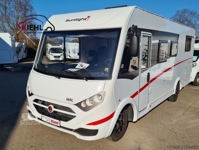 Integrirani avtodom SUNLIGHT I 69 L *Queens-Bett*SAT*Solar*Lithium*1 .Hand*