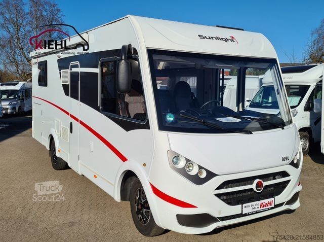 Integrirani avtodom SUNLIGHT I 69 L *Queens-Bett*SAT*Solar*Lithium*1 .Hand*