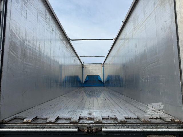 Puspiekabe ar staigājošo grīdu KNAPEN K100 Schubboden 92m³ 10mm Boden TÜV+Bremse Neu