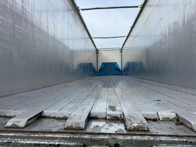 Puspiekabe ar staigājošo grīdu KNAPEN K100 Schubboden 92m³ 10mm Boden TÜV+Bremse Neu