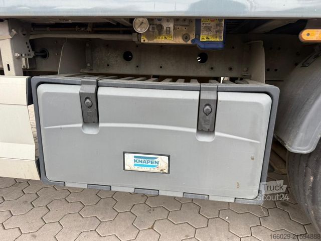 Puspiekabe ar staigājošo grīdu KNAPEN K100 Schubboden 92m³ 10mm Boden TÜV+Bremse Neu