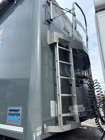 Puspiekabe ar staigājošo grīdu KNAPEN K100 Schubboden 92m³ 10mm Boden TÜV+Bremse Neu