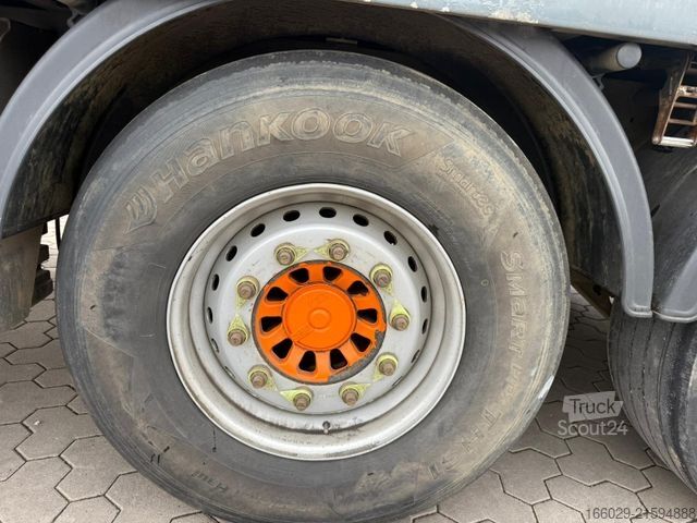 Puspiekabe ar staigājošo grīdu KNAPEN K100 Schubboden 92m³ 10mm Boden TÜV+Bremse Neu