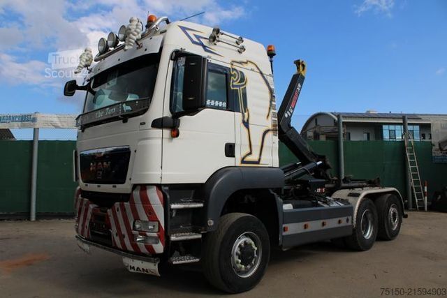 Roll-off tipper truck MAN 28.440 6x4 BL ALLRAD MULTILIFT Nr.: 015