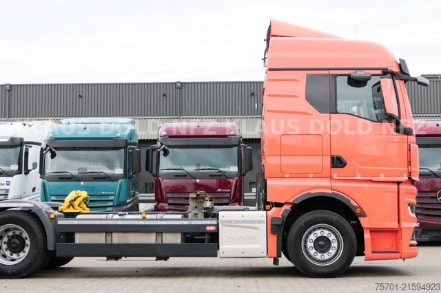 Φορτηγό εναλλασσόμενου αμαξώματος MAN TGX 26.470 BDF Retarder Lift-/Lenkachse Kamera