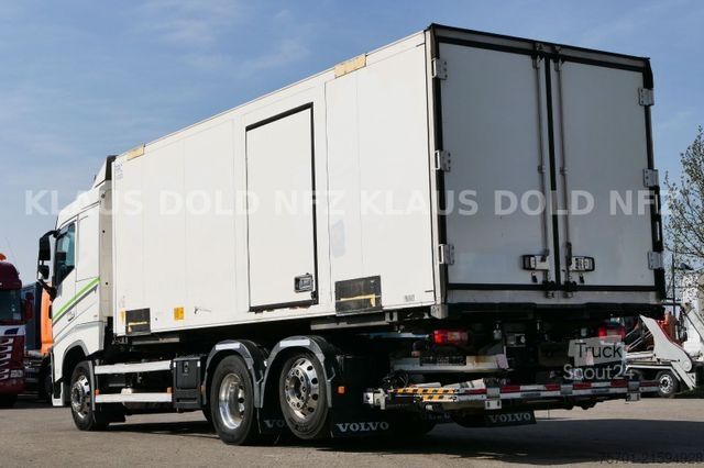 Maināms virsbūves kravas automobilis VOLVO FH 500 BDF Kühlkoffer Schmitz Retarder LBW