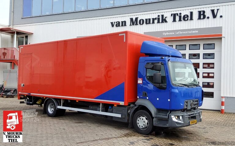 Koffert Renault D SERIE 250.14 BAKWAGEN / LAADKLEP - EURO 6  - ...