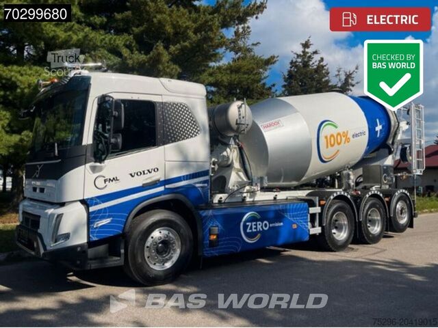 Frullatore Volvo FMX 670 8X4 100% ELectric! 490 kW 10m3 FML Mixe...