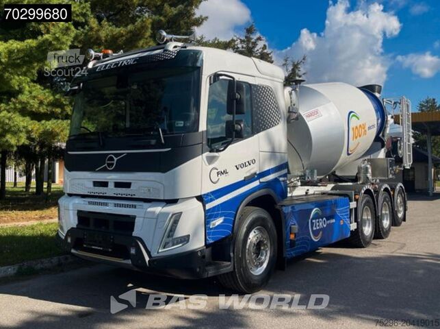 Frullatore Volvo FMX 670 8X4 100% ELectric! 490 kW 10m3 FML Mixe...