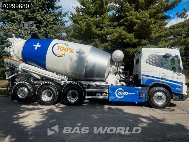 Frullatore Volvo FMX 670 8X4 100% ELectric! 490 kW 10m3 FML Mixe...