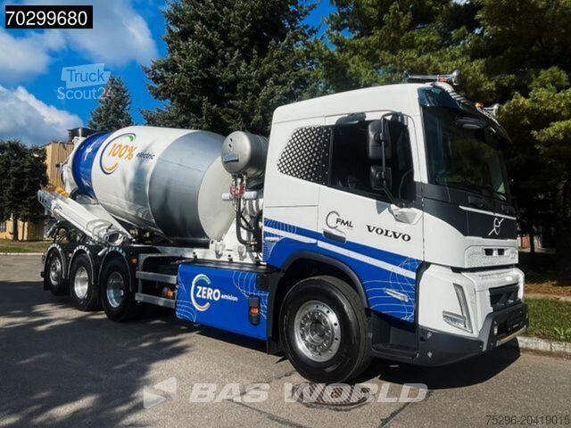 Frullatore Volvo FMX 670 8X4 100% ELectric! 490 kW 10m3 FML Mixe...