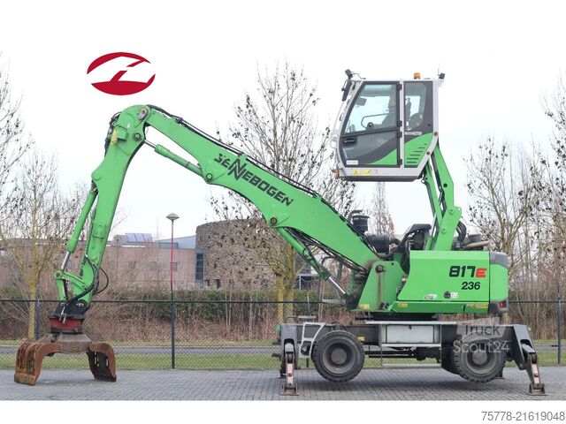 Wheel excavator Sennebogen 817E K9 ULM | SORTING GRAB | BSS | LOW HOURS