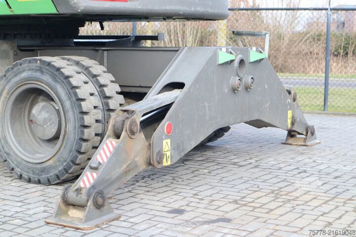 Wheel excavator Sennebogen 817E K9 ULM | SORTING GRAB | BSS | LOW HOURS