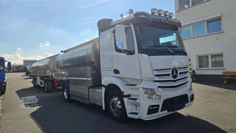 Tartálykocsi Mercedes Benz Actros 1846 4x2