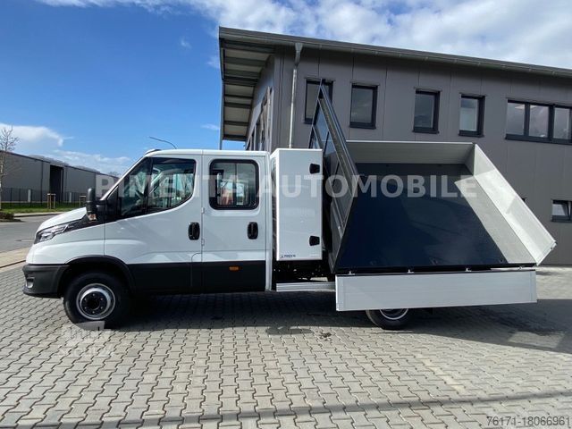 Furgón volquete trilateral IVECO Daily 70C18HD 3SKIPPER STAUKISTE DIFFSPE AHK LED