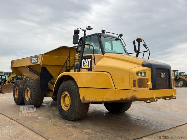 Camión volquete Caterpillar 735C - CAT Rebuild transmission