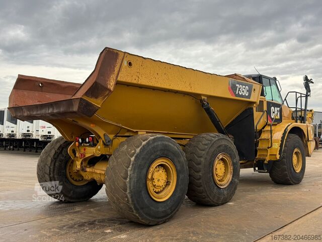 Camión volquete Caterpillar 735C - CAT Rebuild transmission