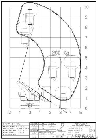 Munkaplatform France Elévateur Topy 11.2