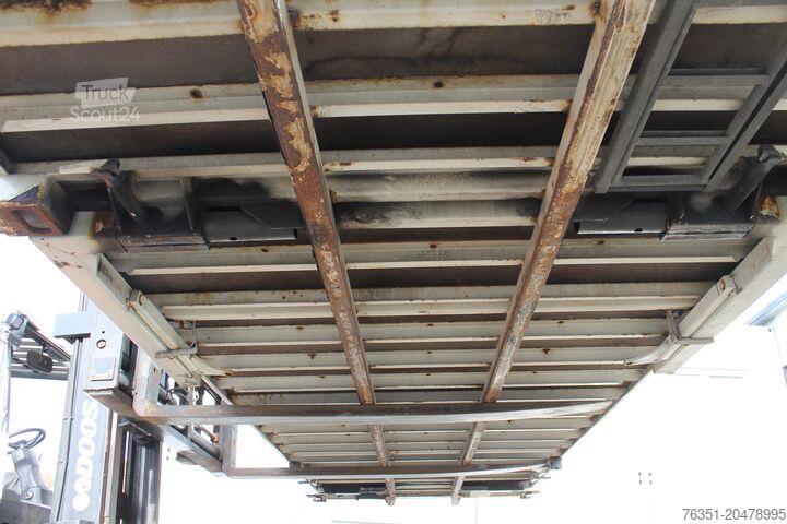 Wissellaadbak met laadbak Krone 7,82 BDF Krone Glattwandwechselbrücke