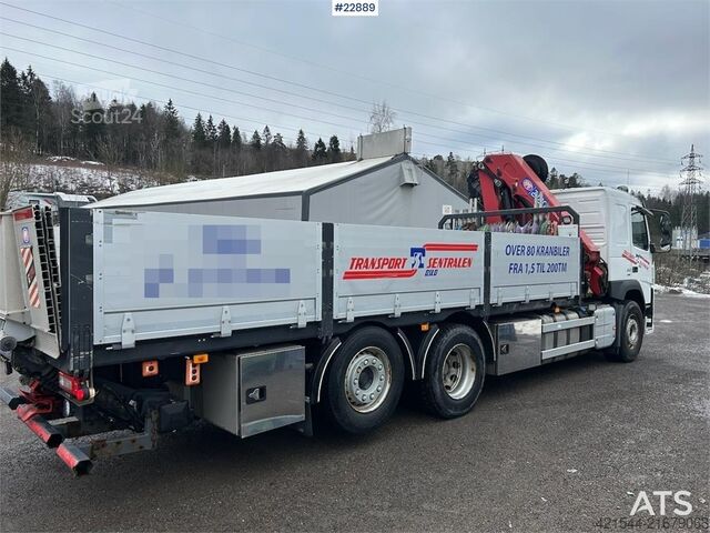 Ciężarówka z dźwigiem Volvo FM450 Crane Truck w/ 21 t/m HMF crane and Lift. 19