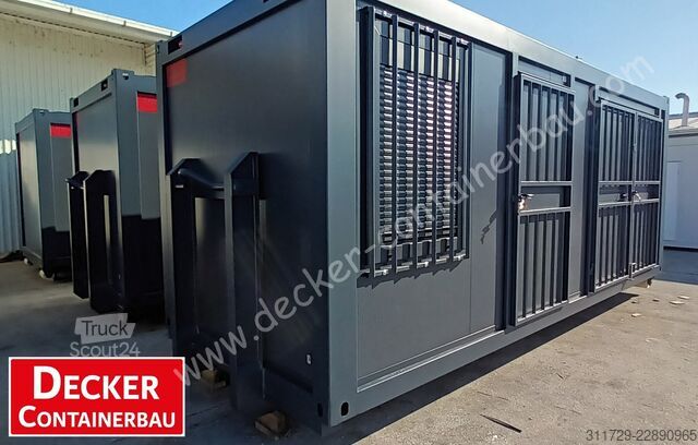 κατοικία κοντέινερ Decker Containerbau Kombicontainer, 20 ft halb Büro/ Lager