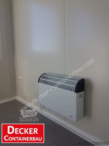 κατοικία κοντέινερ Decker Containerbau Kombicontainer, 20 ft halb Büro/ Lager