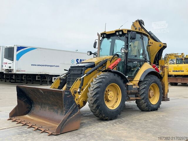 Ekskavatör/yükleyici kombinasyonu Caterpillar 444F