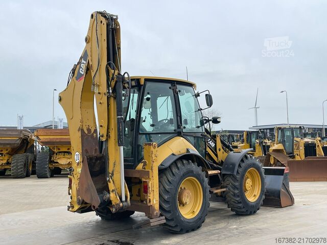 Ekskavatör/yükleyici kombinasyonu Caterpillar 444F