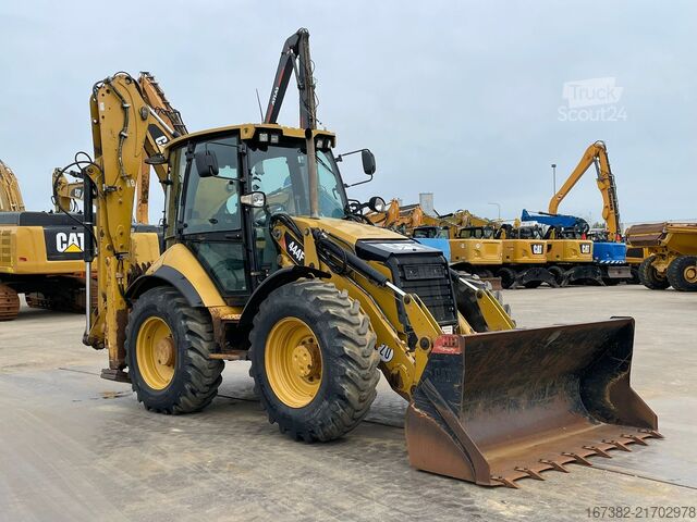 Ekskavatör/yükleyici kombinasyonu Caterpillar 444F