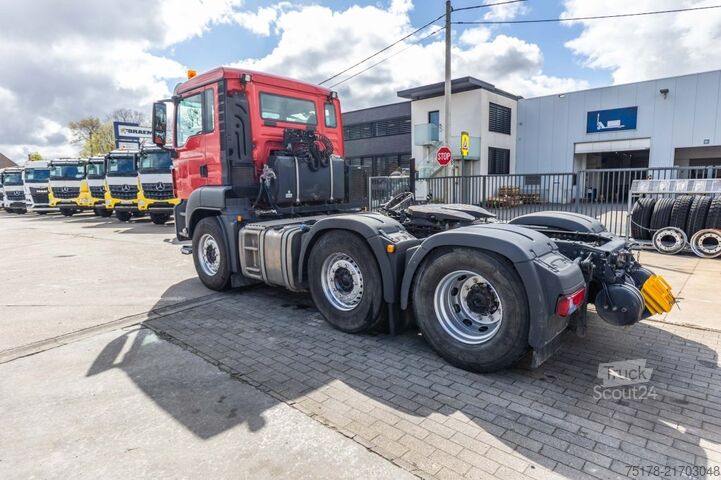 Camion-benne avec grue MAN TGS 26.420 BLS-6x2/4+ EPSILON Q200Z
