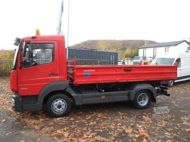 Transporter mit Kipper MERCEDES-BENZ 823 K/ Meiller Kipper/ Km 101000